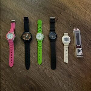 Group of watches- you can see maker in individual pics